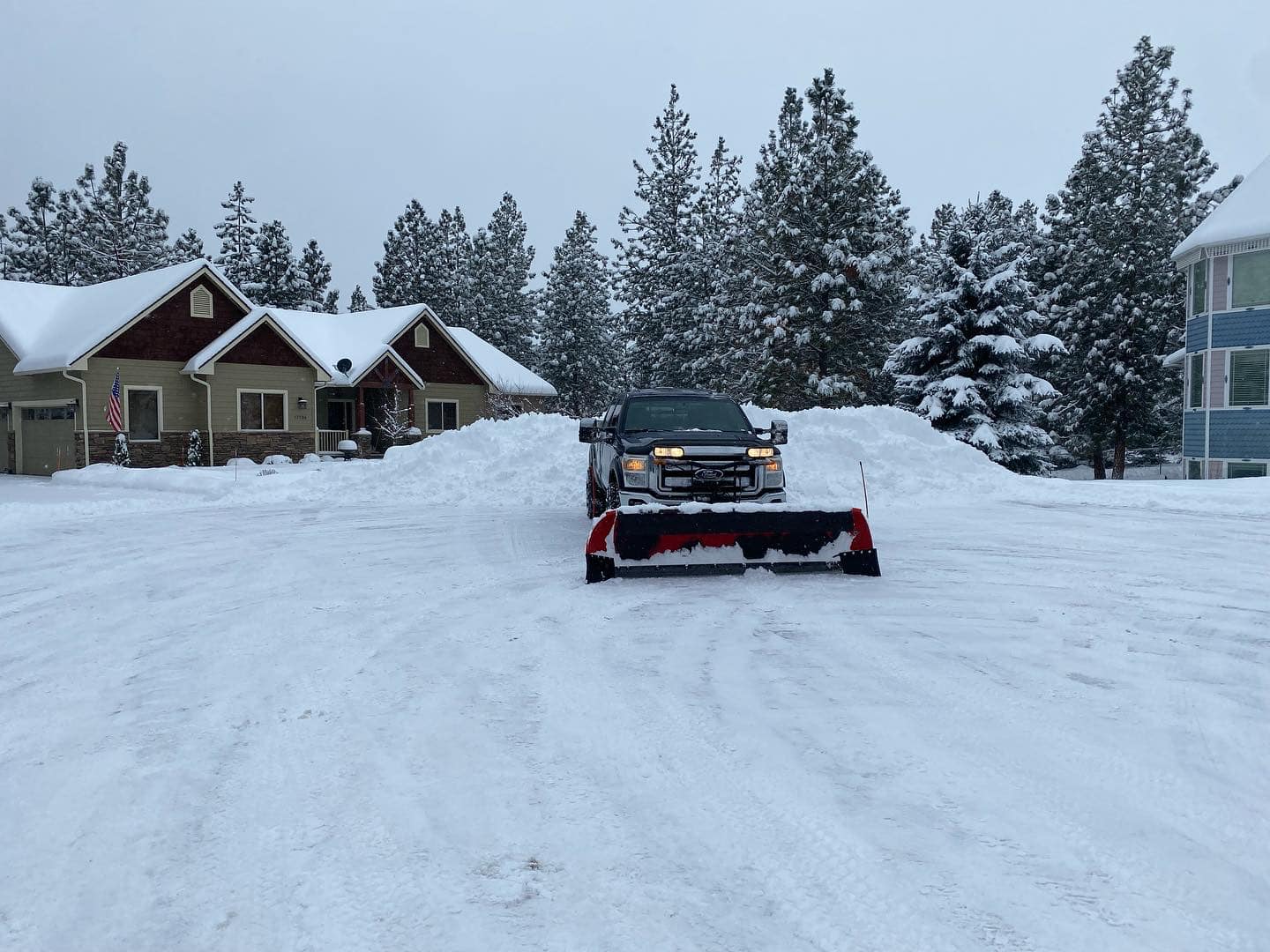 Snow Removal & Deicing — Snow Removal project in Spokane, WA